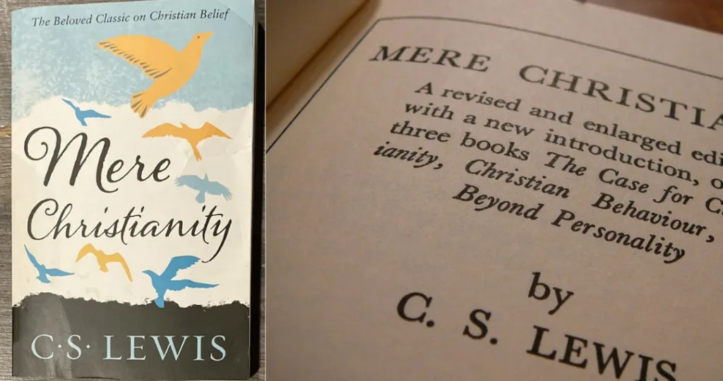 “Mere Christianity” by C.S. Lewis Christian Books for Men