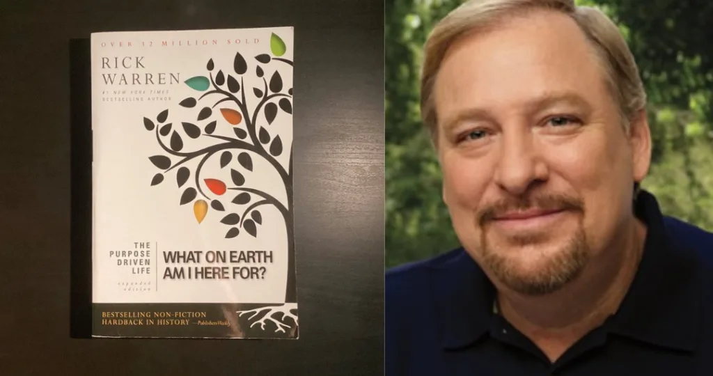 “The Purpose Driven Life” by Rick Warren Devotional Books to Strengthen Character