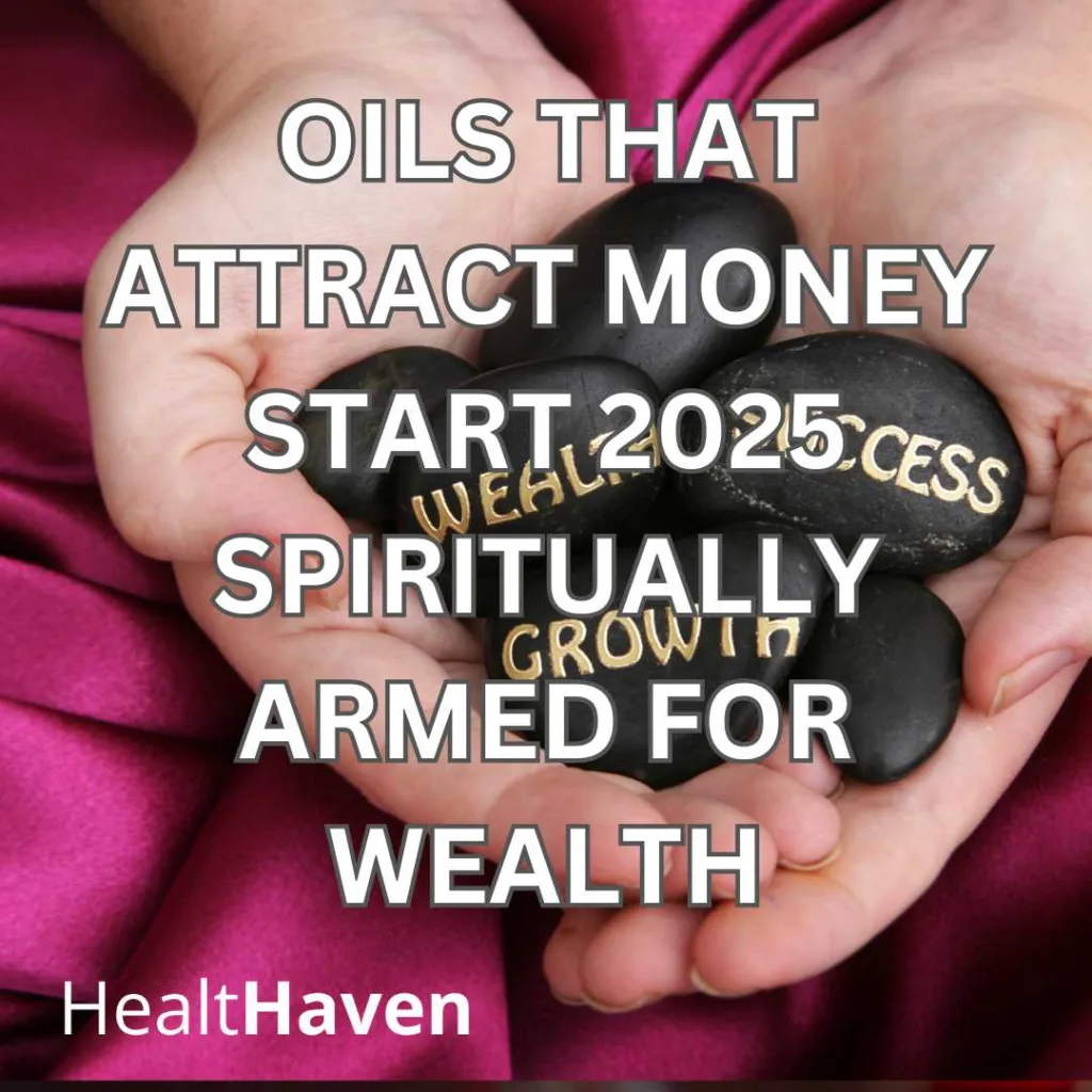 Oils That Attract Money - Start 2025 Spiritually Armed for Wealth