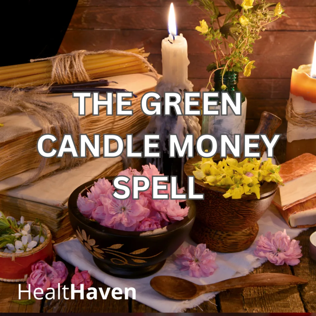 the Green Candle Money Spell