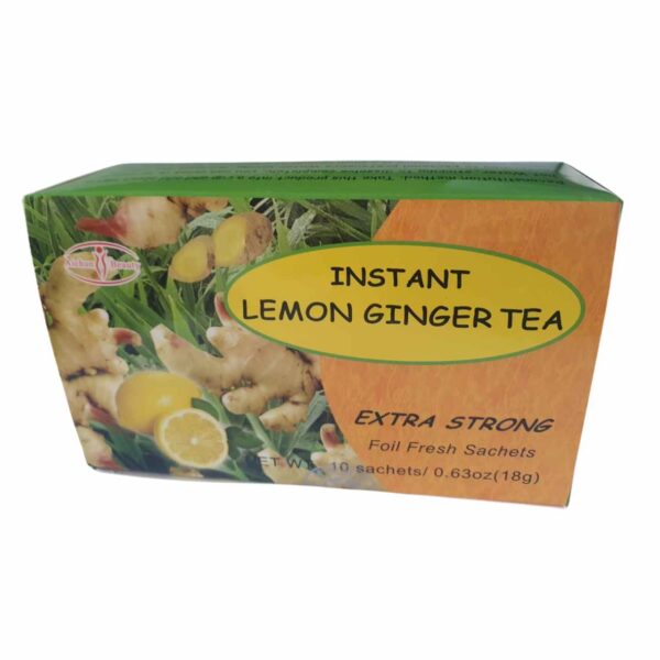 Lemon Ginger Herbal Tea – Immunity & Digestion Support